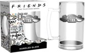 FRIENDS - Central Perk - Badge Métal Verre à Bière 500ml