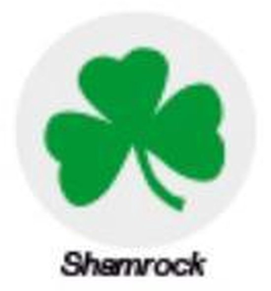 Asbri Golf Ball Stamper Shamrock - golfbalstempel van Asbri — afbeelding 2
