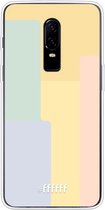 OnePlus 6 Hoesje Transparant TPU Case - Springtime Palette #ffffff