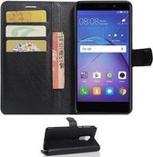 Huawei Mate 9 Lite Hoesje Wallet Case Zwart