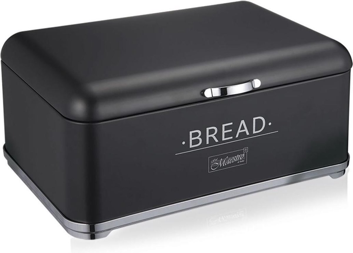 Broodmand Feel Maestro MR-1677-AR Wit/Zwart Roestvrij staal 34,5 x 16,5 x 25 cm