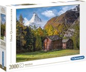 Clementoni - High Quality Puzzel Collectie - Fascination with Matterhorn - 2000 stukjes, puzzel volwassenen