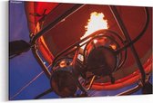 Schilderij - Hot air balloon — 100x70 cm
