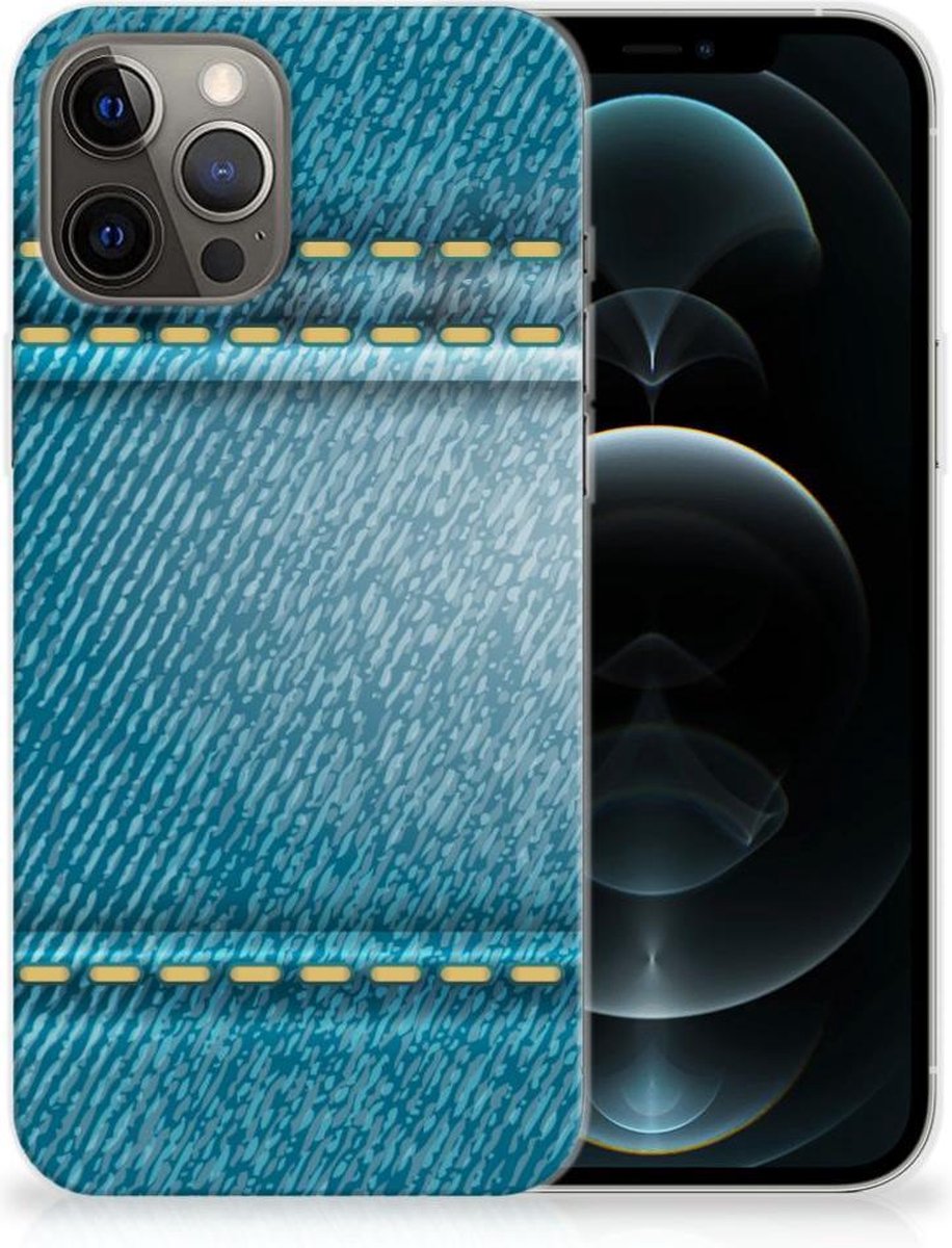 iPhone 12 Pro Max Silicone Back Cover Jeans