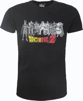 Dragon Ball Z Characters T-Shirt Zwart - Officiële Merchandise