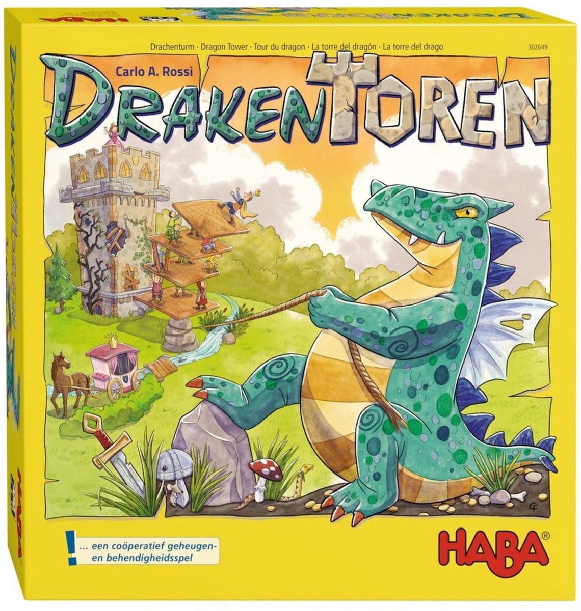 Haba Spel Spelletjes vanaf 5 jaar Drakentoren | Games | bol.com
