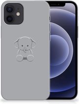 Telefoonhoesje iPhone 12 | 12 Pro (6.1") Hippe Hoesjes Baby Olifant