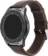 watchbands-shop.nl bandje - Samsung Galaxy Watch (46mm)/Gear S3 - DonkerBruin