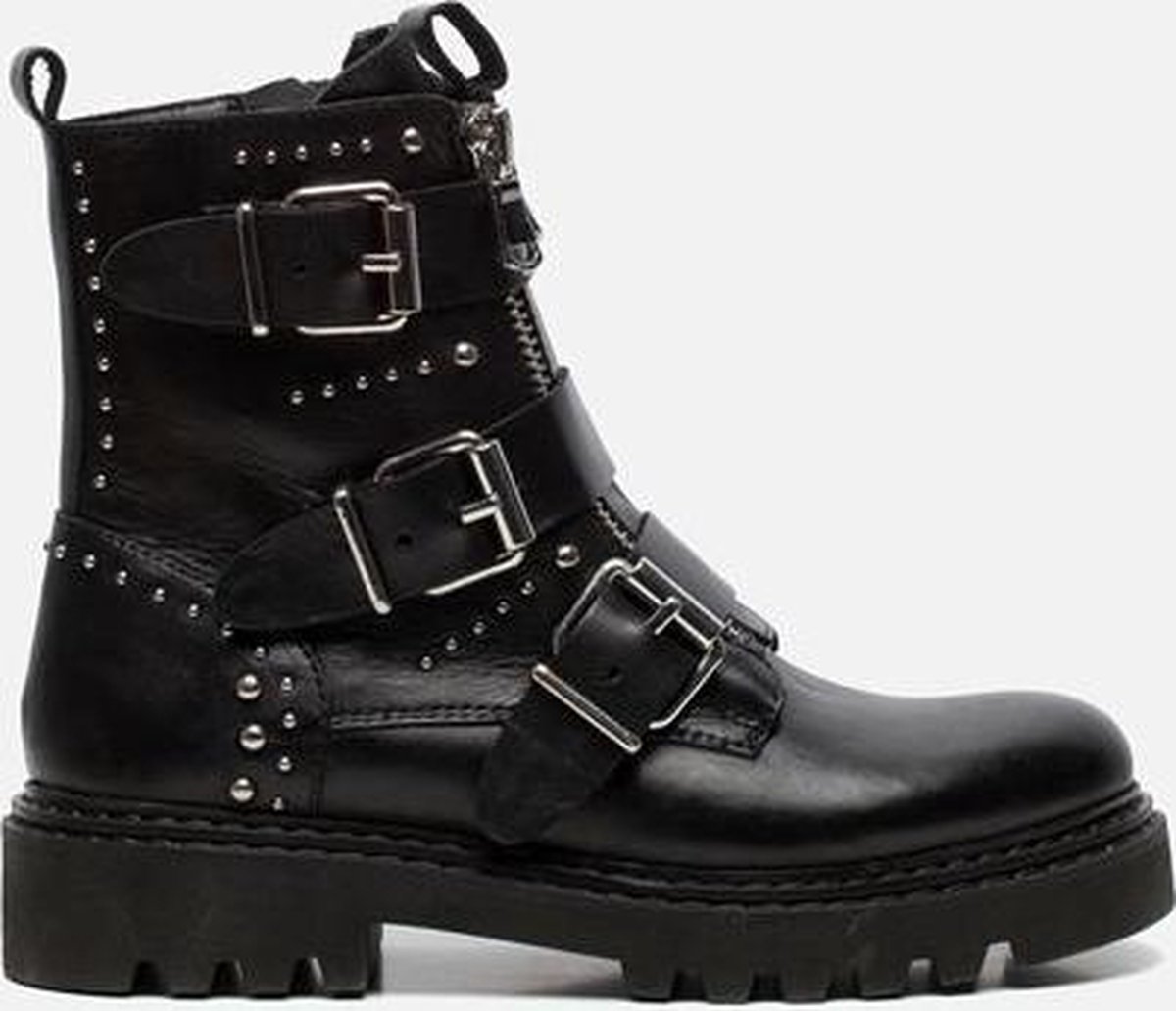 Ann Rocks Biker boots zwart - Schoenen.nl