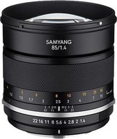SAMYANG Objectif 85mm f/1.4 MF MK2 Canon EF Garanti 2 ans