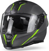 Nexx SX.100R Shortcut Grey Neon Matt  M