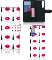 Telefoonhoesje Sony Xperia 1 II Beschermhoes Lipstick Kiss