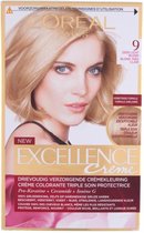 L’Oréal Paris Excellence Crème 9 Zeer Licht Blond - Haarverf