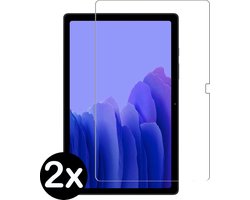 Screenprotector - 2 Stuks - Geschikt voor Samsung Galaxy Tab A7 (2020) - Extra Sterk - Beschermglas - Gehard Glas - Tempered Glass - Screen Protector