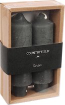 Set van 2 kaarsen Countryfield 12,5cm | Grijs