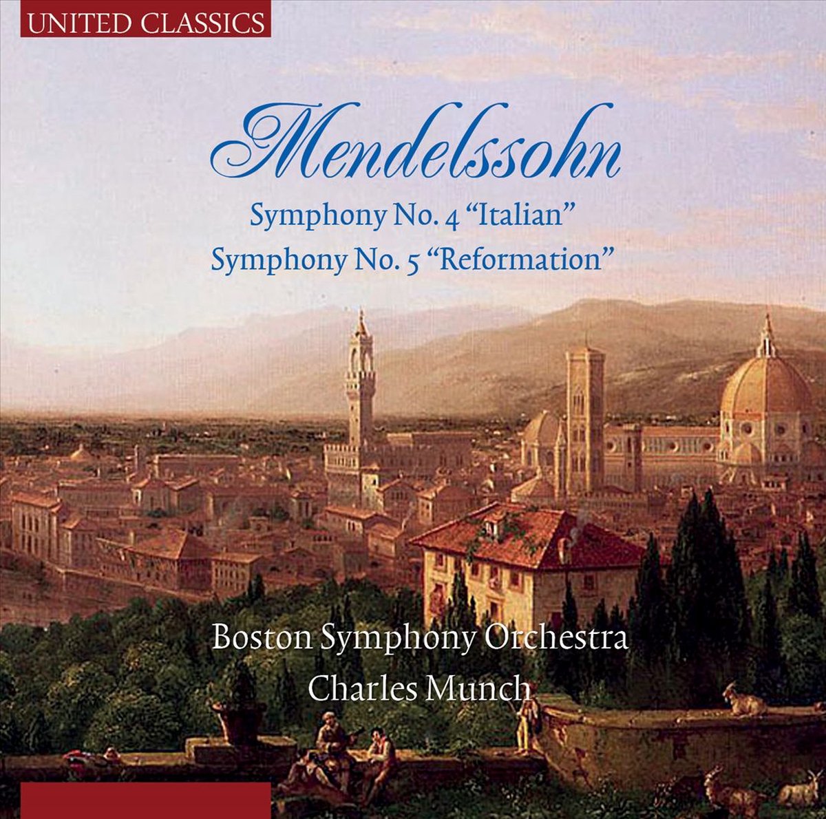 Boston Symphony Orchestra, Charles Munch - Mendelssohn: Symphony No. 4 & 5 (CD)