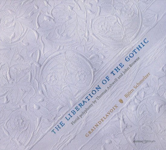 Lid van een muziek-cd met reliëfpatroon en de titel 'The Liberation Of The Gothic'.