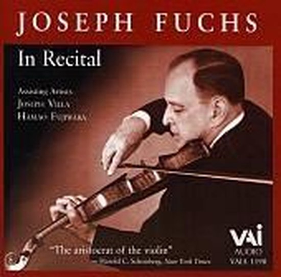Joseph Fuchs in Recital, Villa CD (album) Muziek