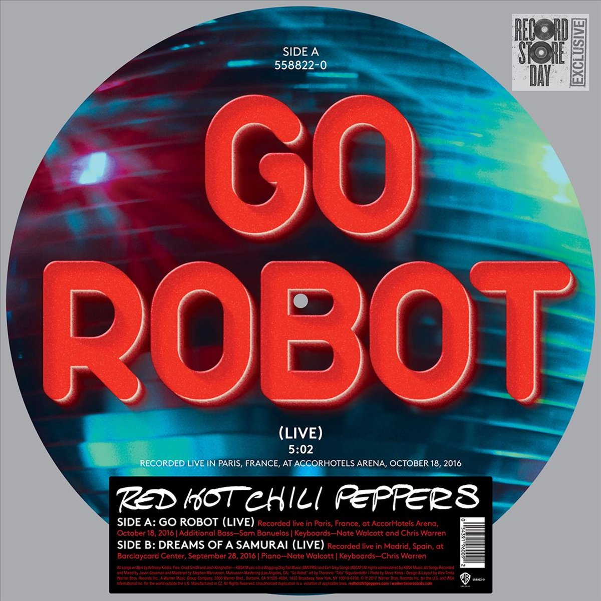 Red Hot Chili Peppers - Go Robot (Live) -Ltd-