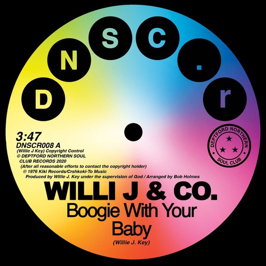 Willie J. & Co. / Rare Function - Boogie With Your Baby / Disco Function (7" Single)