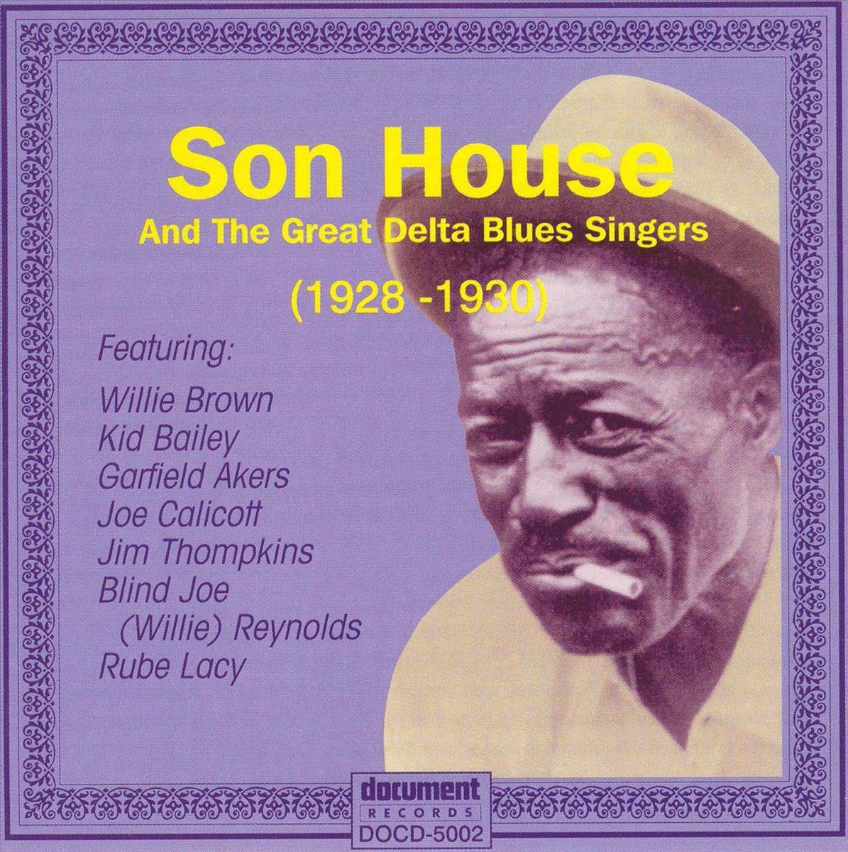 Son House & The Great Delta Blues Singers -W/Son House/Willie Brown/Kid Ba