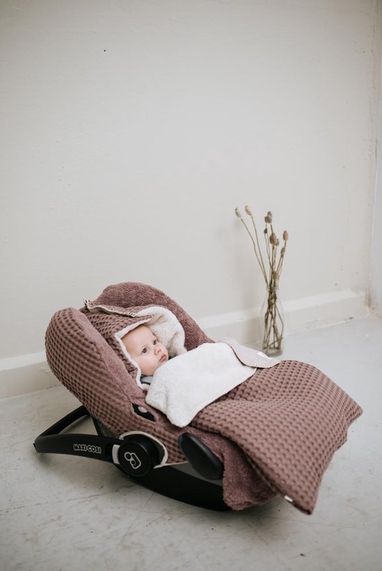 Housse pour siège auto bébé (ceinture 3/5-points) Vigo - Sparkle grey