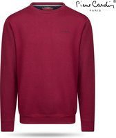 Pierre Cardin - Heren Sweater - Ronde Hals - Bordeaux Rood