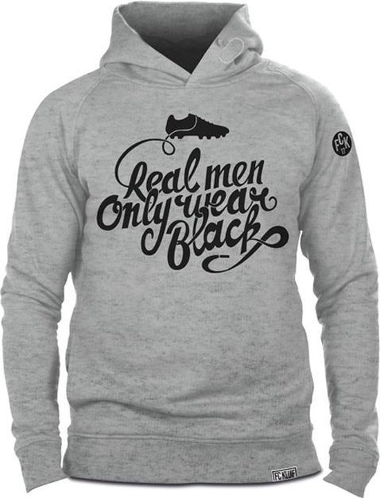 Real Men only wear black hoodie