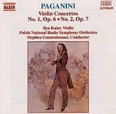 Paganini: Violin Concertos No. 1, Op. 6 & No. 2, Op. 7