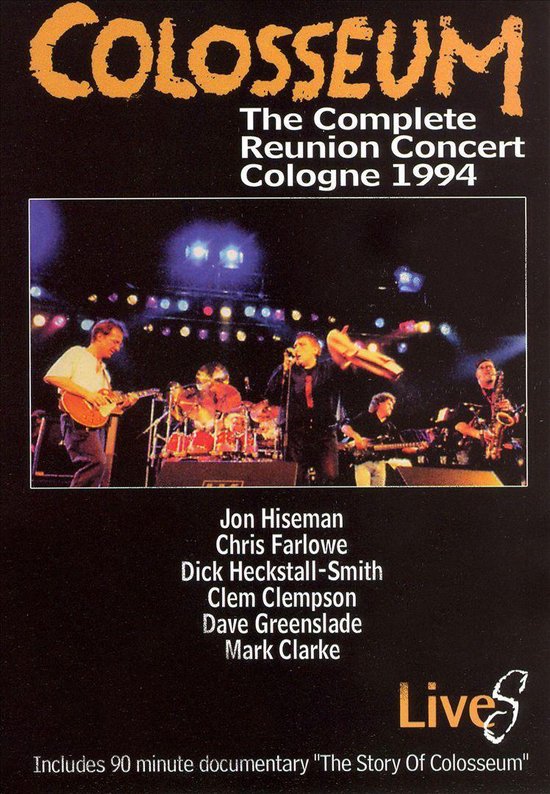 Cover van de film 'Colosseum - Complete Reunion Concert'