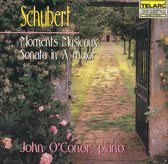 Schubert: Moments Musicaux, Sonata in A / John O'Conor