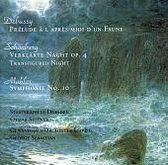 Claude Debussy: Prélude a l'Apres-Midi d'un Faune; Arnold Schönberg: Transfigured Night; Gustav Mahler: Symphony No. 10