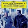 Bartok: Violin Concerto no 2, etc / Shaham, Boulez, Chicago