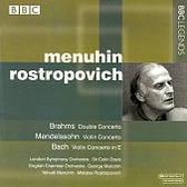 Menuhin, Rostropovitch - Brahms: Double Concerto etc