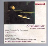 Stenhammar: Piano Concerto no 1 etc / Widlund, Rozhdestvensky