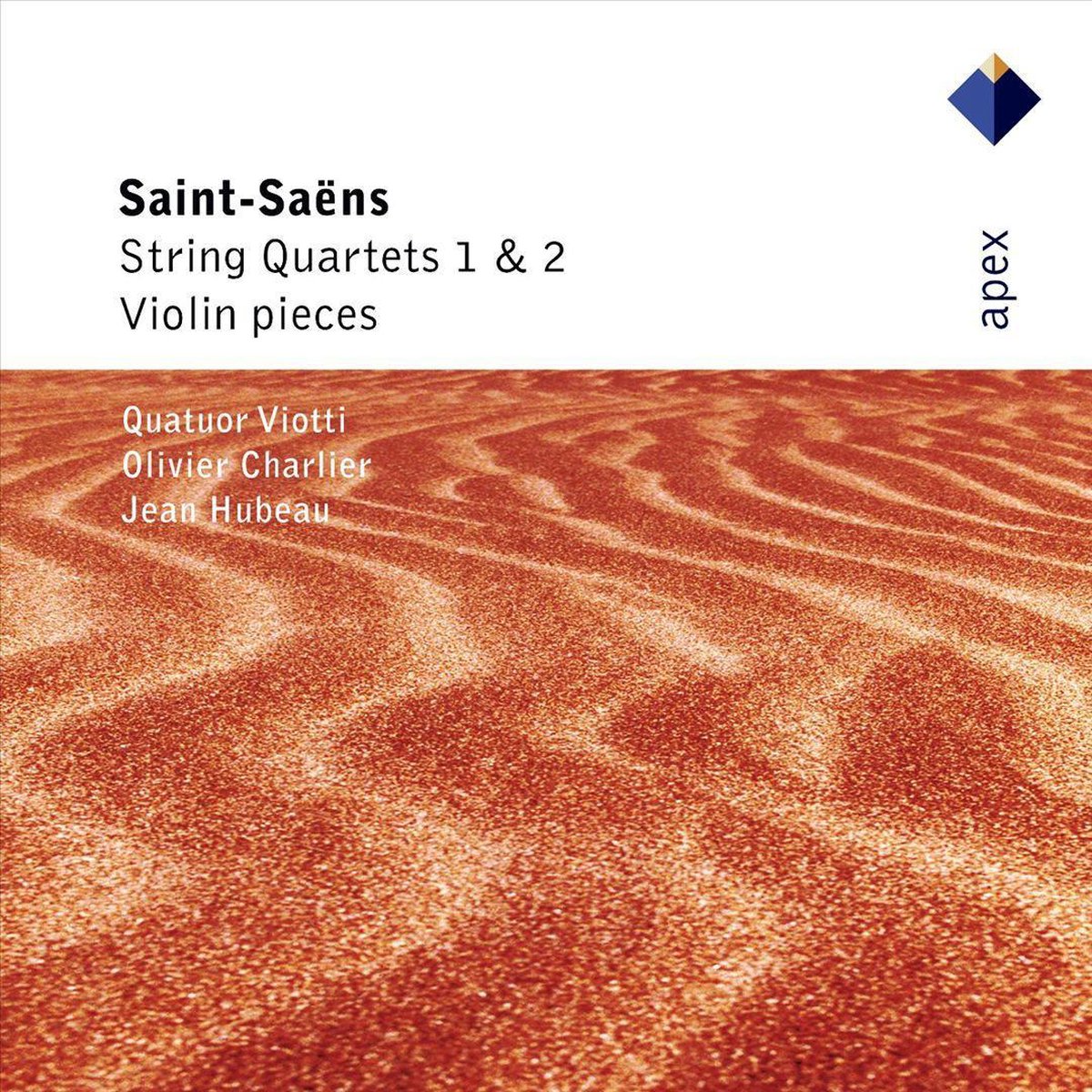 String Quartets 1 and 2, Violin Pieces (Charlier, Hubeau)