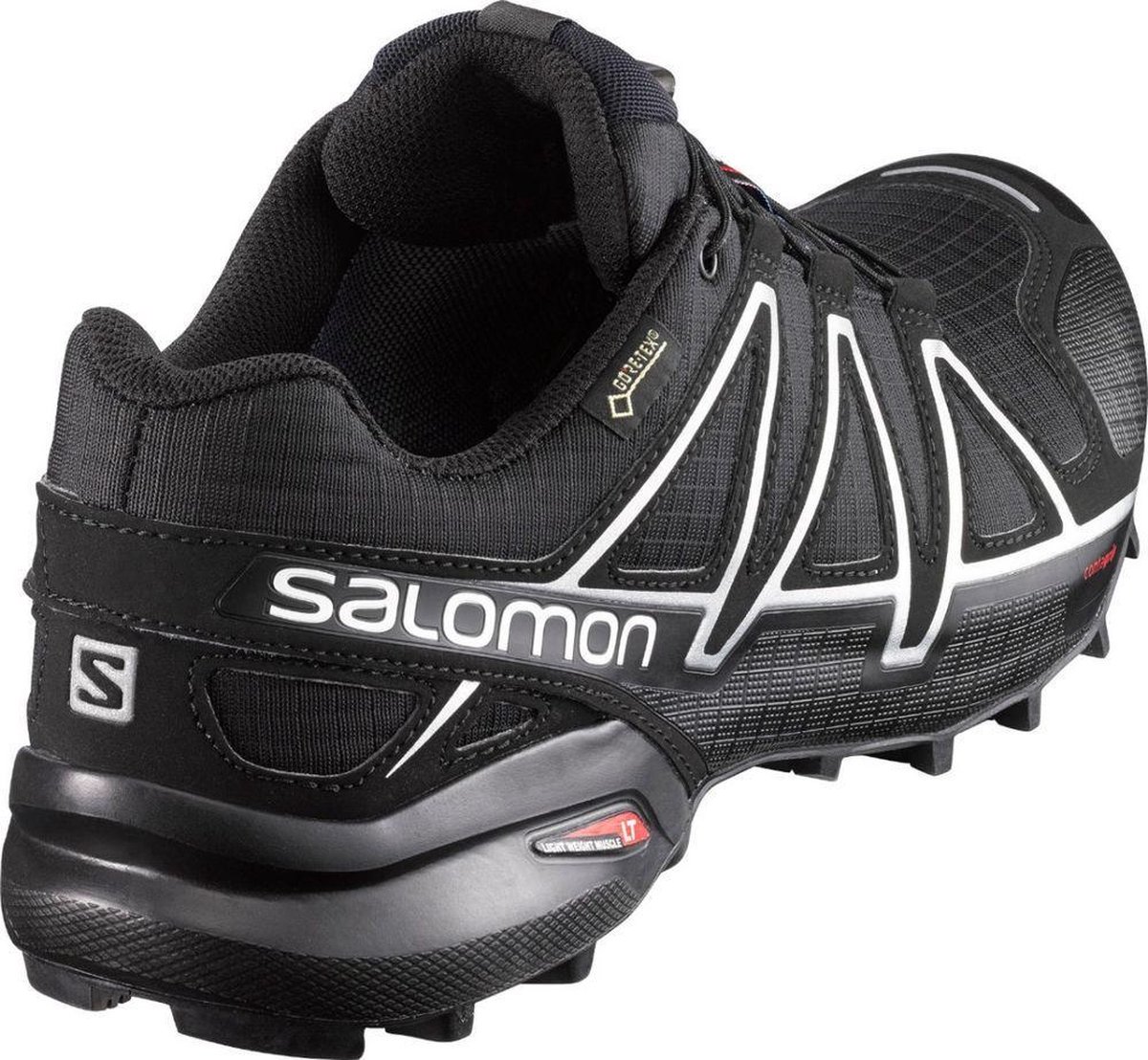 Salomon Speedcross 4 GTX Hardloopschoenen grijs/zwart Maat 47 1/3 | bol.com