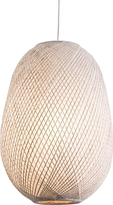 Fine Asianliving Bamboe Hanglamp Met Rijstpapier - Gallina Uno D44xH60cm |  bol.com