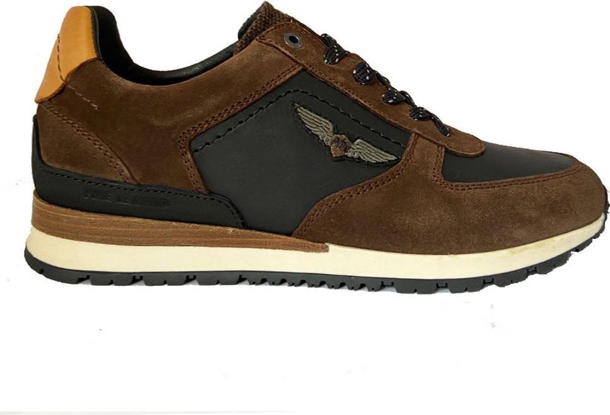 PME Legend Lockplate sneakers bruin - Maat 45 | bol.com
