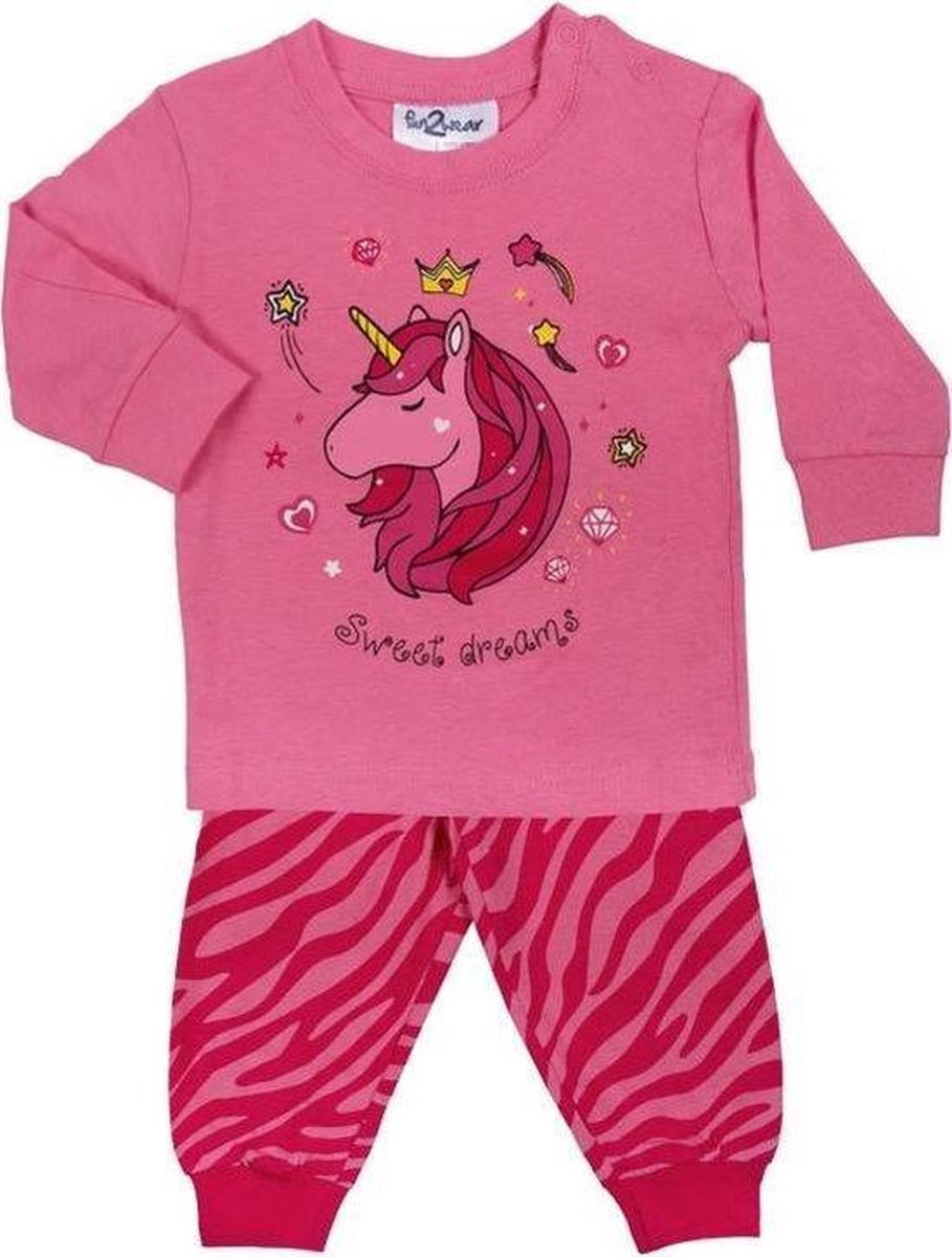 Fun2Wear Sweet Unicorn Auroa pink mt. 68