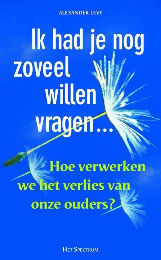 Ik Had Je Nog Zoveel Willen Vragen - cover