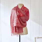 LOBERON Sjaal Trensisa rood