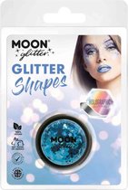 Moon Creations Glitter Makeup Moon Glitter - Holographic Glitter Shapes Blauw