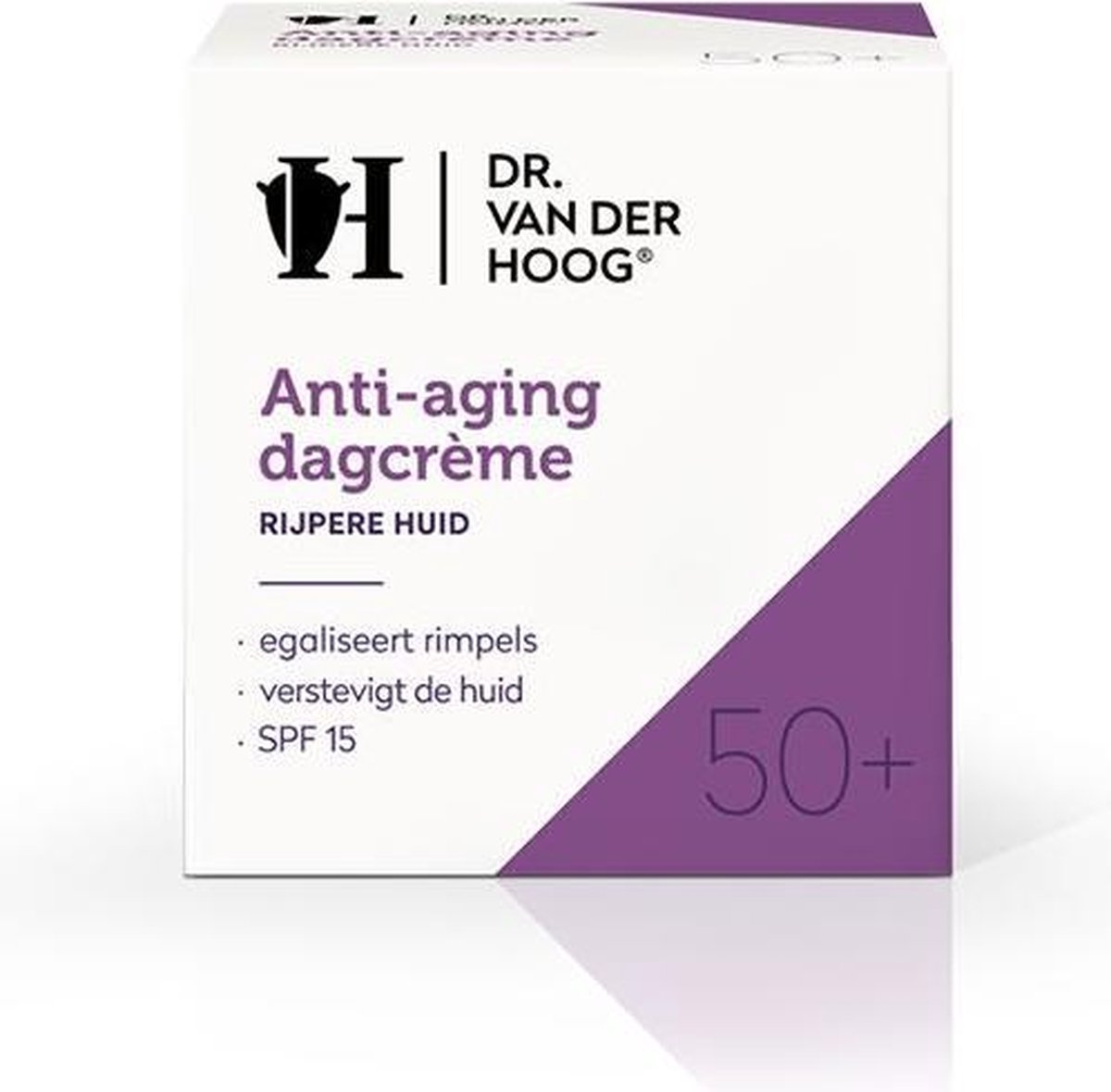 Dr. van der Hoog anti age dagcrème voor de rijperen huid 50+ 50 ml bol Dr. van der Hoog anti age dagcrème voor de rijperen huid 50+ 50 ml bol