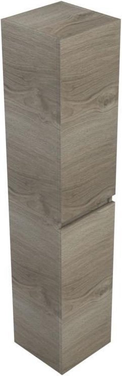 Royal Plaza Talis hoge kast 35x35x170 2xdeur li/re. donker eiken