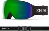 Smith I/O Mag XL goggle black / chromapop sun green mirror (met extra lens)
