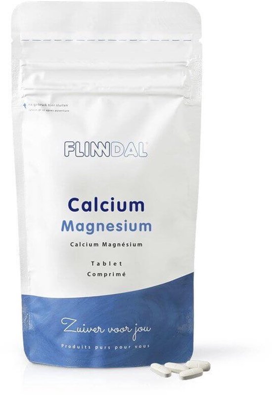 Bol Com Flinndal Calcium Magnesium 30 Tabletten Voor Botten Tanden Spieren En Zenuwen