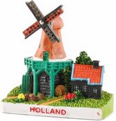 3D Magneet Stellingmolen Holland - Souvenir