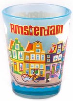 Shotglas Amsterdam Village Middle - Souvenir