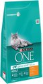 PURINA® ONE Adult Rijk aan Kip & Volkoren granen brokjes 1,5 kg